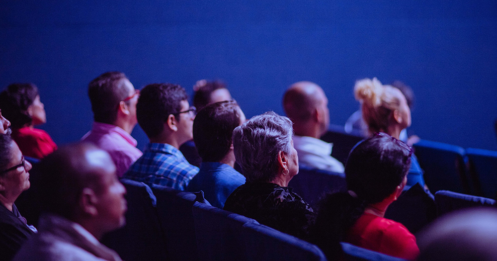 Image. Inside a cinema